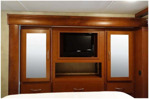 upgrade-storage-custom-rv-cabinets Custom storage cabinet with TV insert